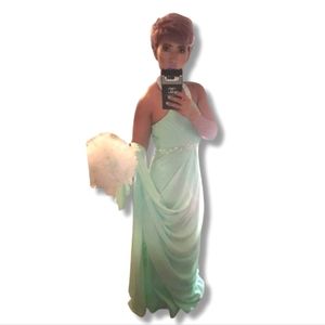 Mint Green Long Gown